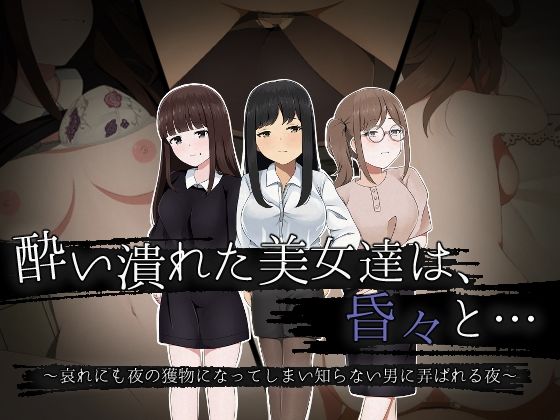 酔い潰れた美女達は、昏々と… 〜哀れにも夜の獲物になってしまい知らない男に弄ばれる夜〜(ほわいとすのー) [d_272359]