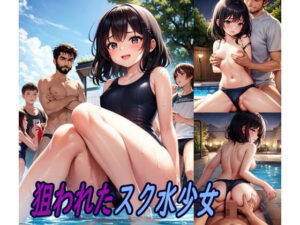 狙われたスク水少女(ぽりっしゅ本舗) [d_273199]