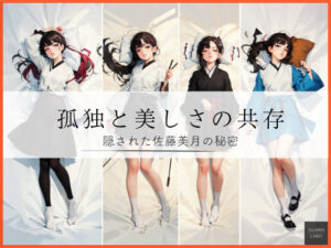 孤独と美しさの共存 – 隠れた佐藤美月の秘密(AkAMOLABO) [d_271380]