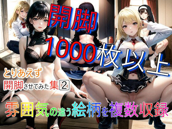 とりあえず開脚させてみた集2(トリシュタジオ) [d_271783]