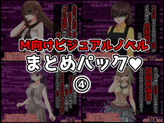 M向けビジュアルノベルまとめパック♪ 4(統計上の聖地) [d_275834]
