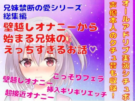 【オールアドリブ実演シチュボ】兄妹禁断の愛シリーズ総集編★壁越しオナニーからはじまる兄妹のこっそり過ぎるえっちなお話(どきどきぼいす) [d_277137]