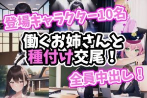 働くお姉さんと種付け交尾！(MoePig) [d_278176]