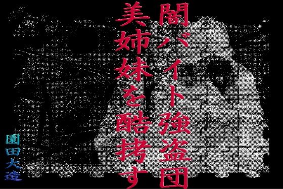 闇バイト強盗団美姉妹を酷拷す(爆田鶏書肆) [d_279388]