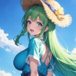 早〇さんと海水浴 CG集(AI絵師316号) [d_266871]