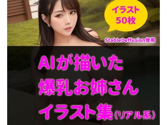 AIが描いた爆乳お姉さんイラスト集（リアル系）(デカメロン帝国) [d_274844]