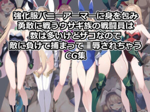 強化服バニーアーマーに身を包み勇敢に戦うウサギ族の戦闘員は数は多いけどザコなので敵に負けて捕まって凌●されちゃうCG集(今日はもう寝る) [d_275509]