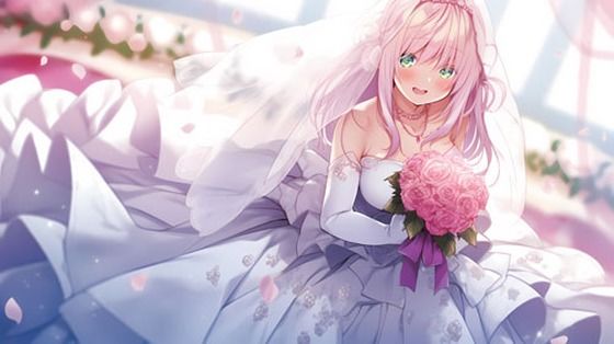 ウエディングドレス美少女セット7(Dresscco) [d_276872]