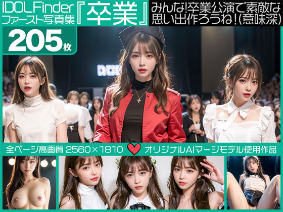 IDOL Finder ファースト写真集『卒業』みんな！卒業公演で素敵な思い出作ろうね！（意味深）(エミノツカサ) [d_279826]