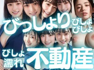 びっしょりビショビショびしょ濡れ美少女 不動産編(ChickenToPotato) [d_281642]