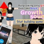Outgrowing only girls， Overtake boys， Growth sound. Stat building game App Arc(女子成長クラブ) [d_281686]