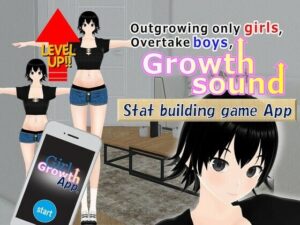 Outgrowing only girls， Overtake boys， Growth sound. Stat building game App Arc(女子成長クラブ) [d_281686]