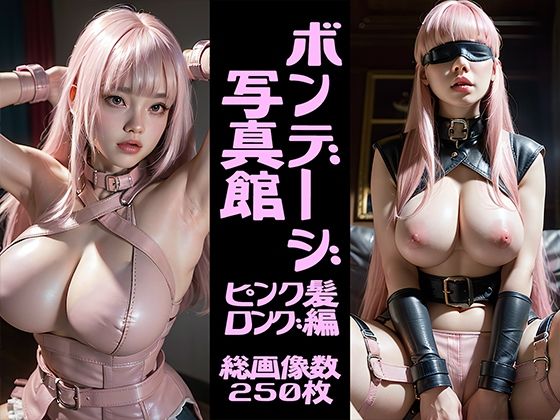 ボンデージ写真館 ピンク髪ロング編(AIグラビア出版「AI DOOLs」) [d_281942]