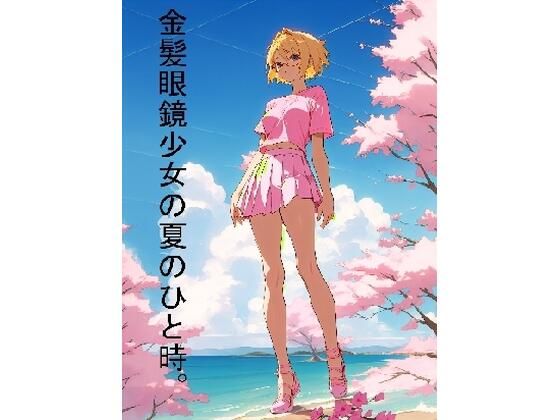 金髪眼鏡少女の夏のひと時。(UnderLover) [d_282274]