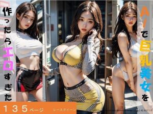 AIで巨乳美女を作ったらエロすぎた（レースクイーンはお好きですか？）(AI Beauty) [d_282783]