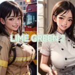 LIME GREEN はたらく女性 2(英愛堂) [d_283182]