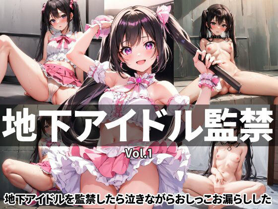 地下アイドル監禁 Vol.1【CG画像143枚】: 地下アイドルを監禁したら泣きながらおしっこお漏らしした(ルカ企画) [d_283528]
