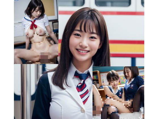 制服と共に（秘められた学園生活の物語）(ニッチなフェッチをキャッチ) [d_283849]