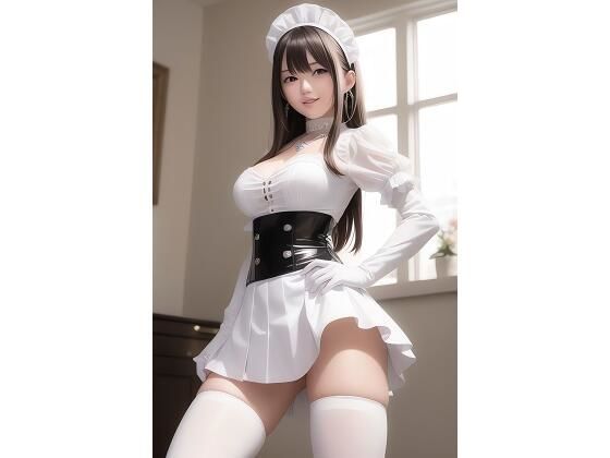 非実在美少女メイドAIイラスト集※リアル7(AIイラスト冒険者) [d_266146]