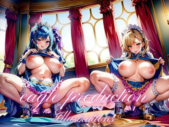 シャツたくし上げイラスト集 メイド2人編（dier）(eagle production) [d_271943]