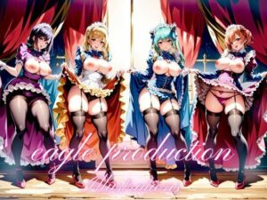 スカートたくし上げイラスト集 メイド4人編（drer）(eagle production) [d_271944]