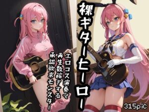 裸ギターヒーロー エロコス演奏で再生数稼ぎする承認欲求モンスター(新井愛) [d_276449]