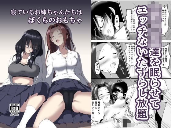 寝ているお姉ちゃんたちはぼくらのおもちゃ(睡族館) [d_284854]