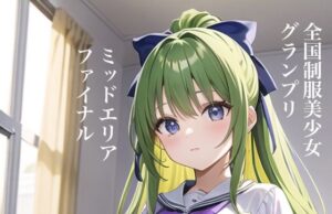 虹かけ誌 全国制服美少女グランプリ ミッドエリアファイナル セリフ字幕付きイラスト集1(九情承太郎商店) [d_285089]