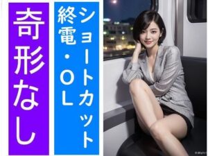 電車の向かい席11〜終電ОL〜ショートカット(★マイナーフェチ★の殿堂) [d_285472]