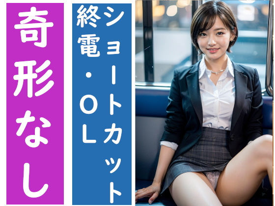 電車の向かい席12〜終電ОL〜ショートカット〜二日目(★マイナーフェチ★の殿堂) [d_285474]