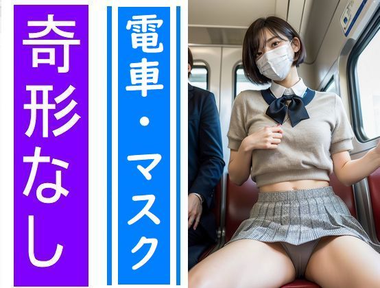 電車の向かい席13〜マスクのおんなのこ〜(★マイナーフェチ★の殿堂) [d_285684]