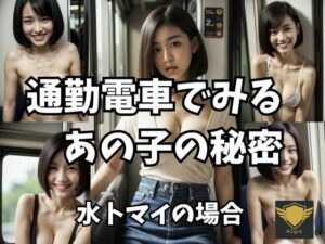 AI写真集 通勤電車でみるあの子の秘密 水卜マイ(AIgis) [d_288623]