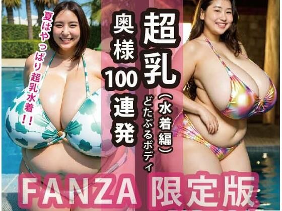 超乳奥様100連発:どたぷるボディ（水着編）(ちょうからばく) [d_288866]
