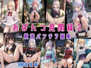 おぱんつ見聞録2 〜厳選パンチラ画集〜(にじばあど) [d_288933]