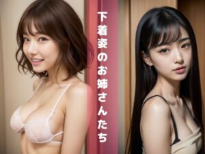 下着姿のお姉さんたち【AI写真集No.2】(AI 日本人美女) [d_289147]