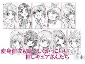 変身前でも凛々しくかっこいいい推しキュアさんたち・合本(丁字屋残党) [d_289894]