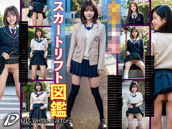 女子●生のスカートリフト図鑑(DTS dream factory) [d_290015]