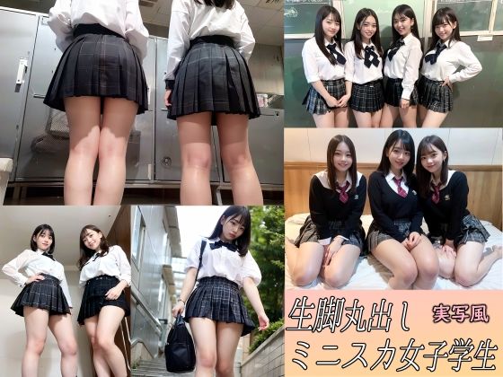 生脚丸出しのミニスカJK詰め合わせ(Soron) [d_291829]