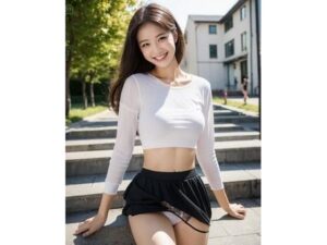 ウォーキング・ビューティ:都会の街中パンティ美女【108枚】(美女写真集) [d_292108]