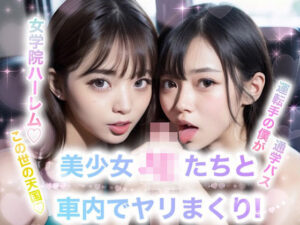 美少女JKたちと車内でヤリまくり！(LOVE JUICE) [d_292135]