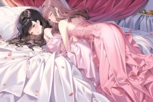 ウエディングドレス美少女（百合）チューして(Dresscco) [d_276879]