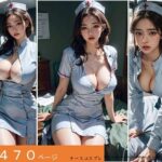 AIで巨乳美女を作ったらエロすぎた（ナースはお好きですか？）(AI Beauty) [d_284567]