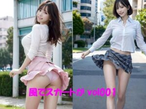 風でスカートが vol001(カマキリン) [d_289413]