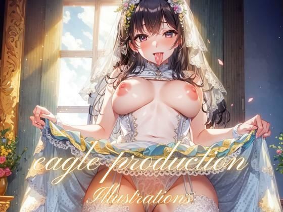スカートたくし上げイラスト集 ブライド編 アップスケール版（brideir）(eagle production) [d_291363]