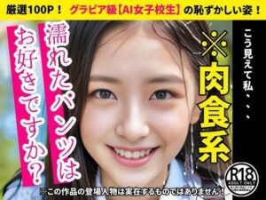 【女子校生】濡れたパンツはお好きですか？(AIいろか) [d_292376]