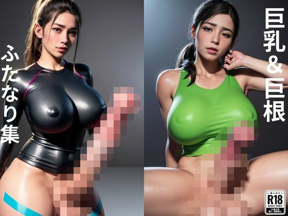 巨乳・巨根のふたなり集！！〈AICG集〉(性癖錬成工房) [d_292475]