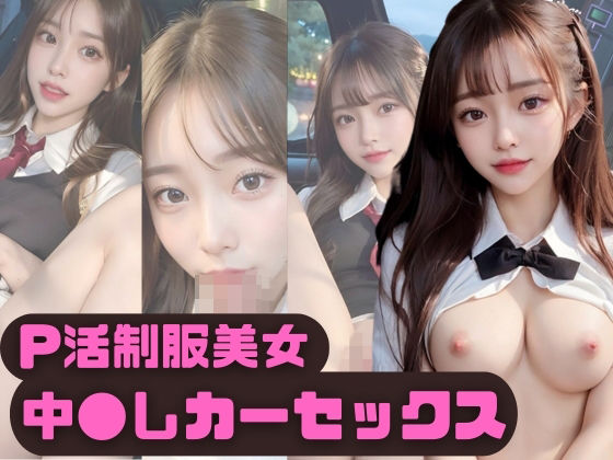 P活制服美女中出しカーセックス(エロガールズ) [d_292687]