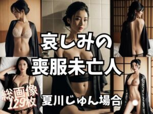 哀しみの喪服未亡人(＋Be) [d_292971]