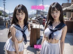 AI写真集 清楚白 SHIRO SEISO 制服(Premium Girls) [d_293030]