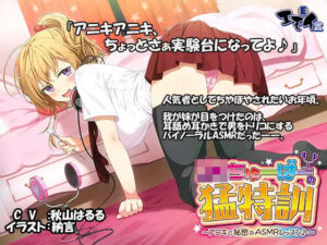 JKちゅーばーの猛特訓 〜アニキと秘密のASMRレッスン♪〜（バイノーラル録音）(エモイ堂) [d_293185]